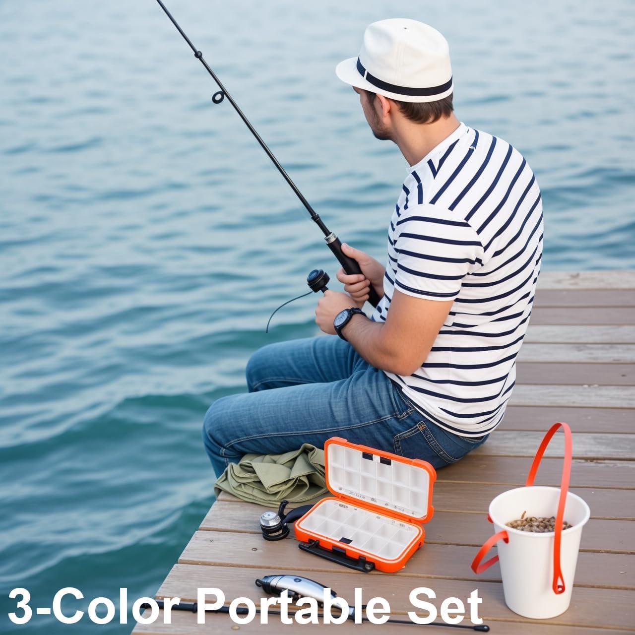 Caja de Pesca Impermeable SHANDERBAR 3 Paquetes 19 Divisores