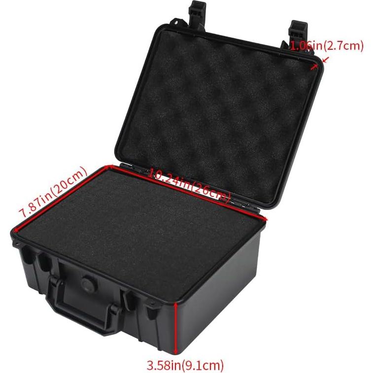 Estuche Duro Impermeable HUL 6301NMCASE 280x210x130mm