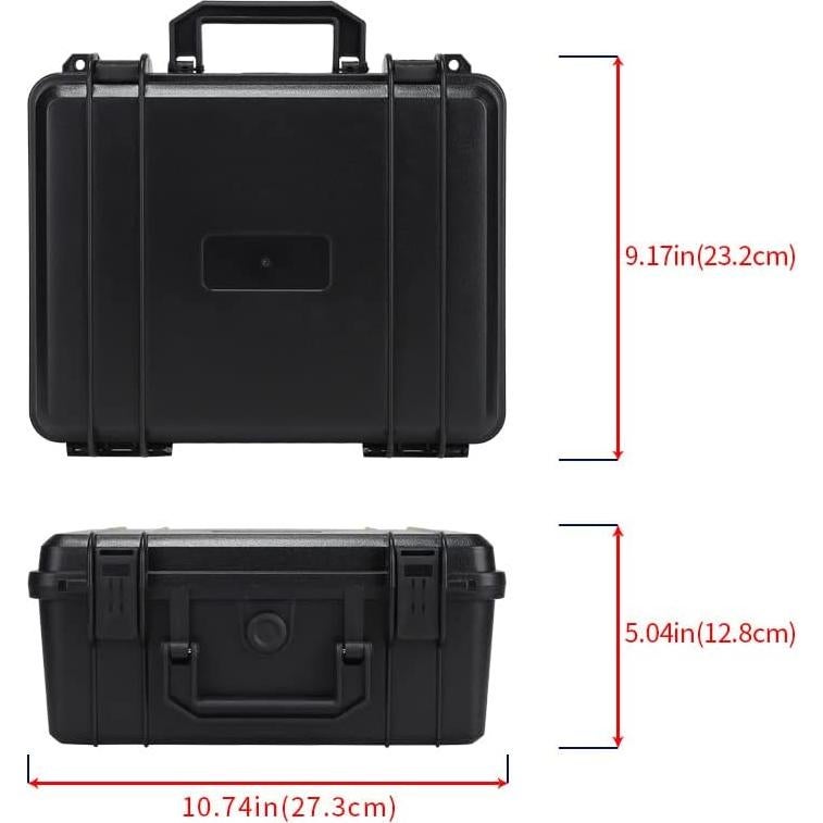 Estuche Duro Impermeable HUL 6301NMCASE 280x210x130mm