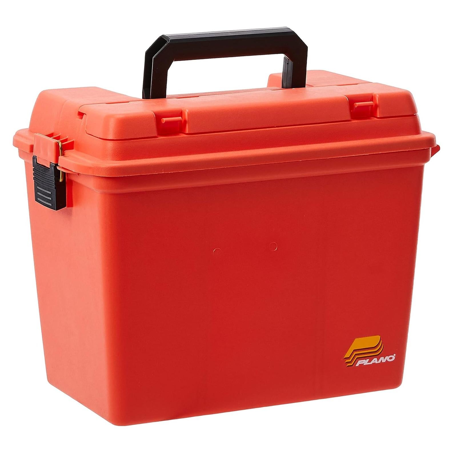 Caja de Almacenamiento Seco Plano Extra Grande Naranja 1,36 kg