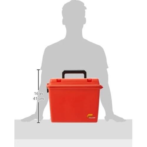 Caja de Almacenamiento Seco Plano Extra Grande Naranja 1,36 kg