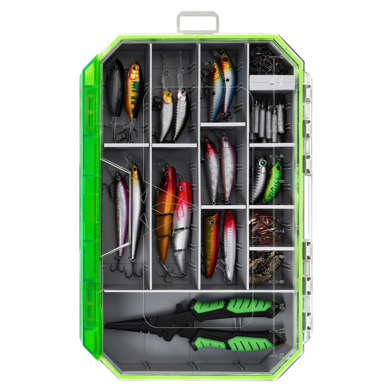 Caja de aparejos Ghosthorn 3700 impermeable con divisores