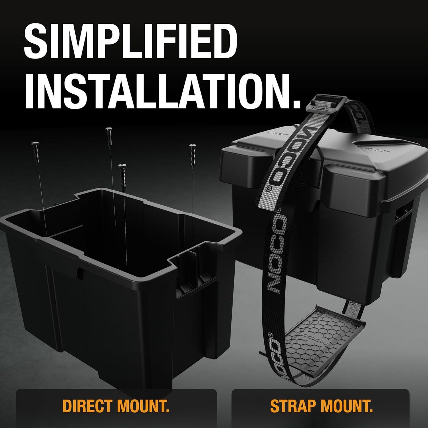 Caja de Batería NOCO BGU1S 12V para Jardín y Generadores