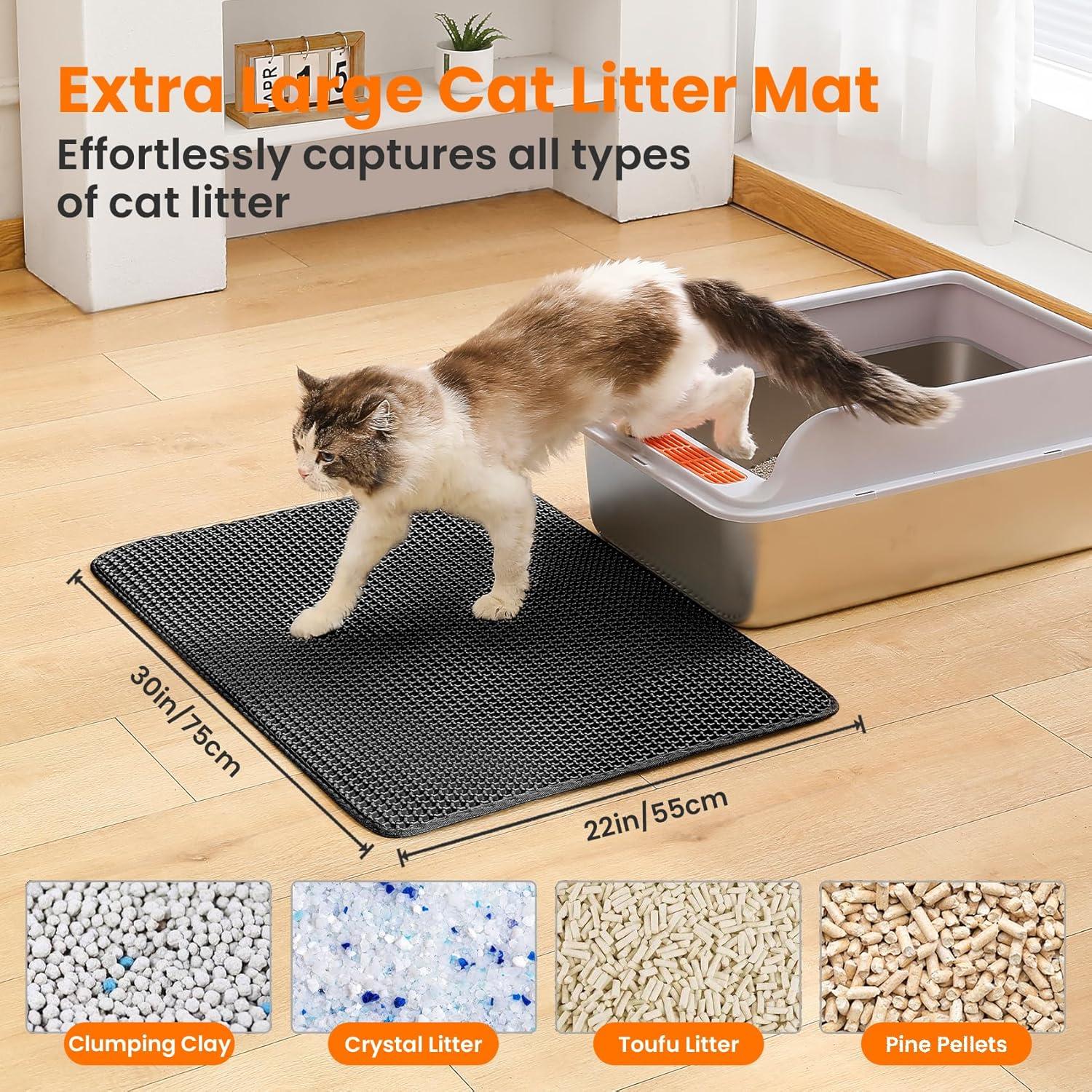 Alfombrilla para Gato XL Petinstinct 76x56 cm Antideslizante