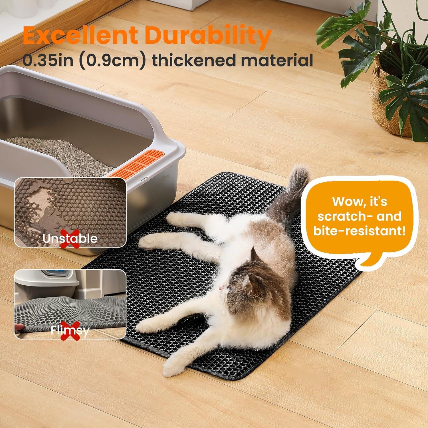 Alfombrilla para Gato XL Petinstinct 76x56 cm Antideslizante