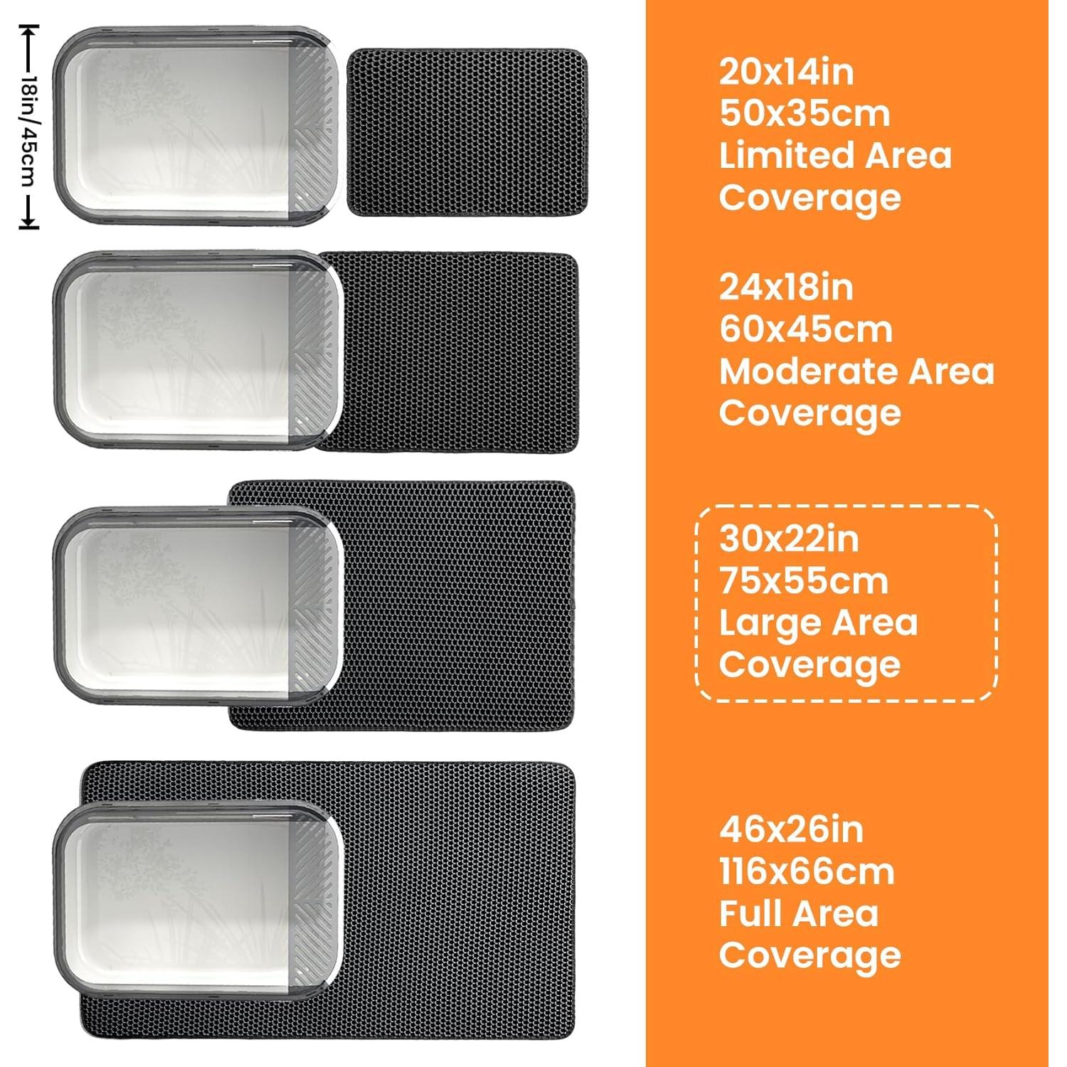 Alfombrilla para Gato XL Petinstinct 76x56 cm Antideslizante