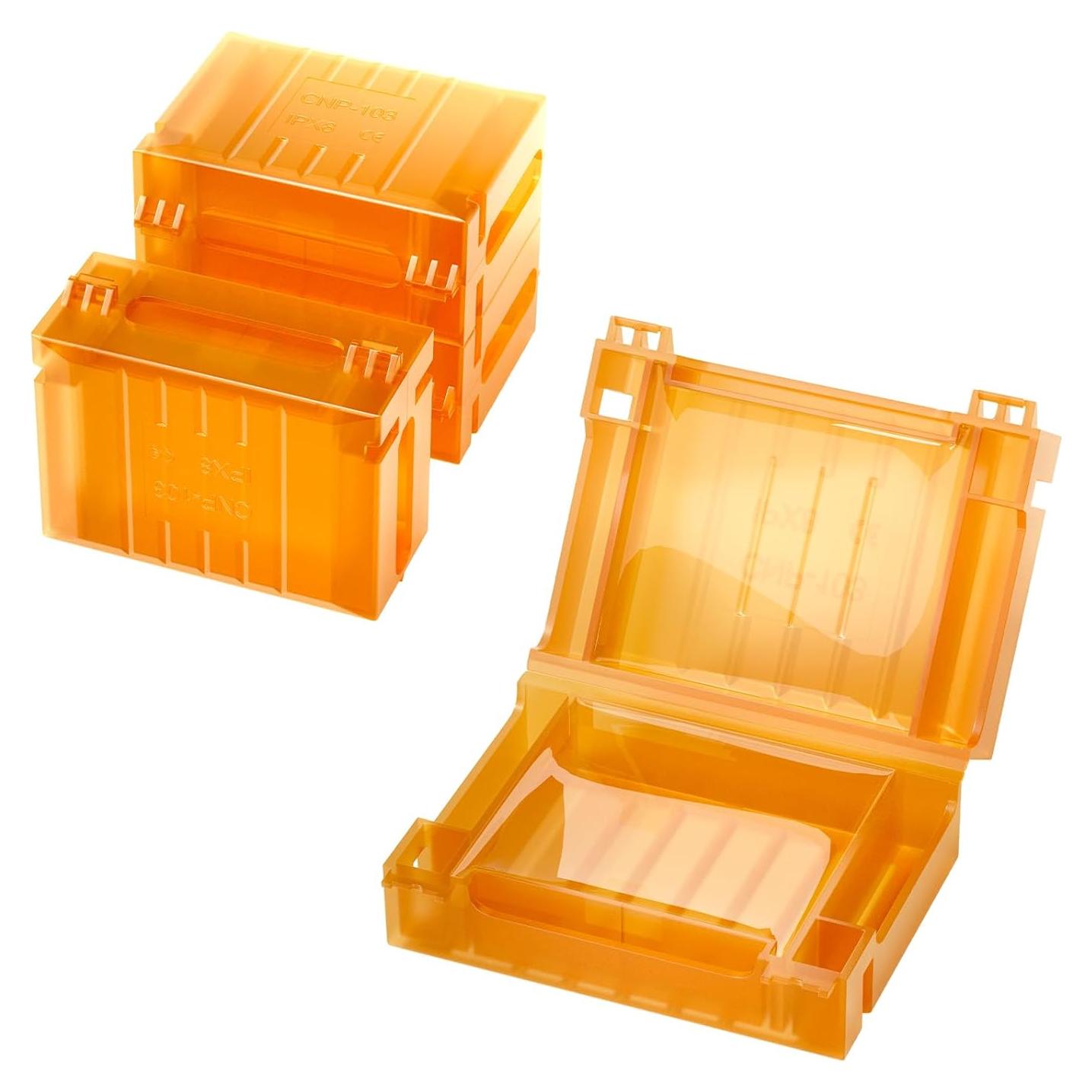 4 Piezas Cajas de Gel Impermeables New.Sunny IPX8