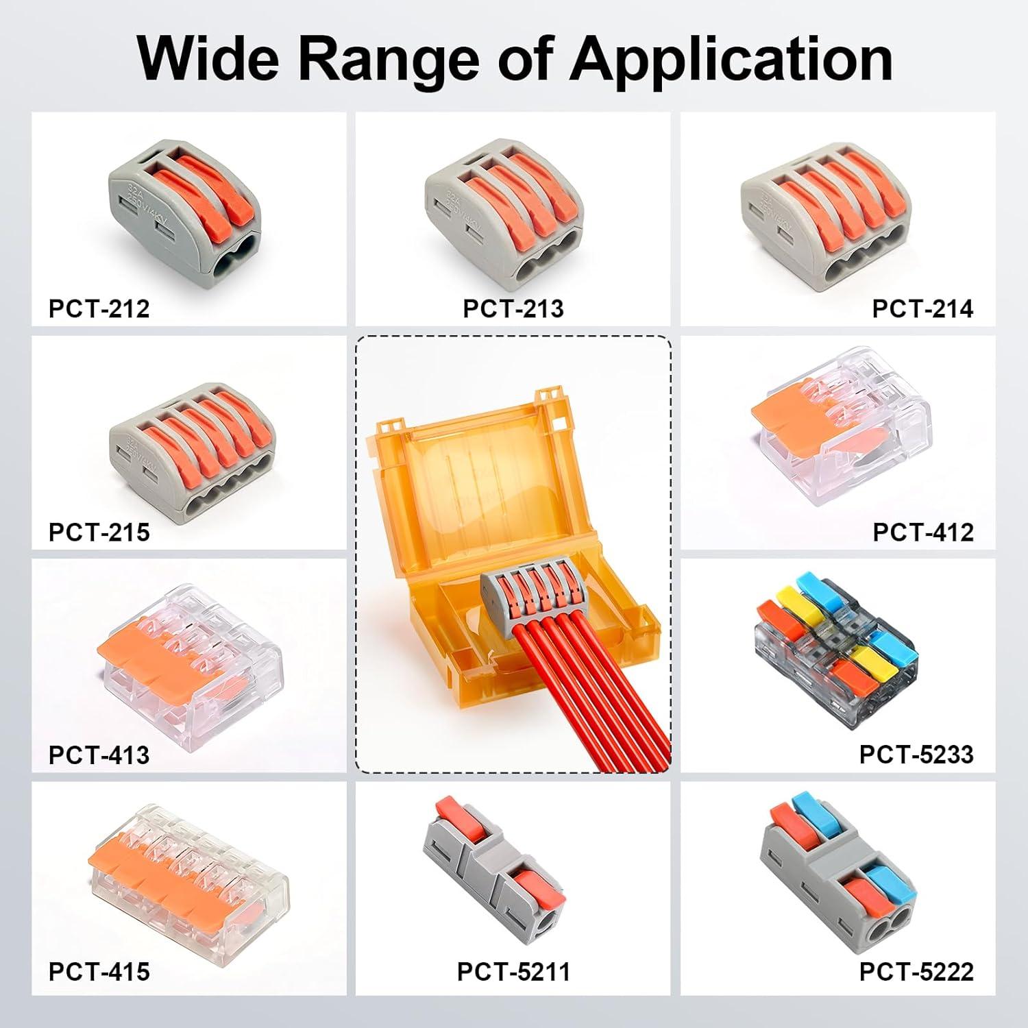 4 Piezas Cajas de Gel Impermeables New.Sunny IPX8