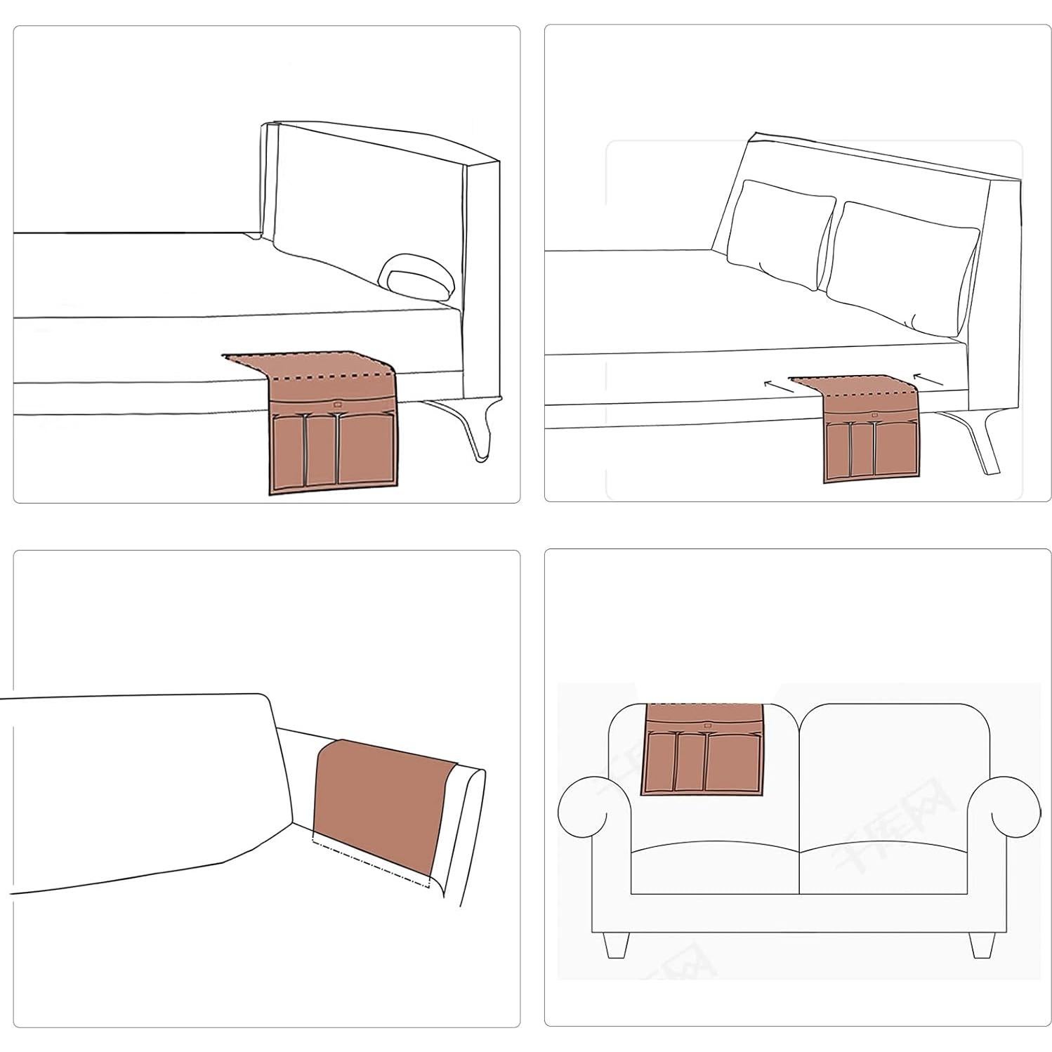 Organizador Antideslizante HAOMAIJIA para Reposabrazos