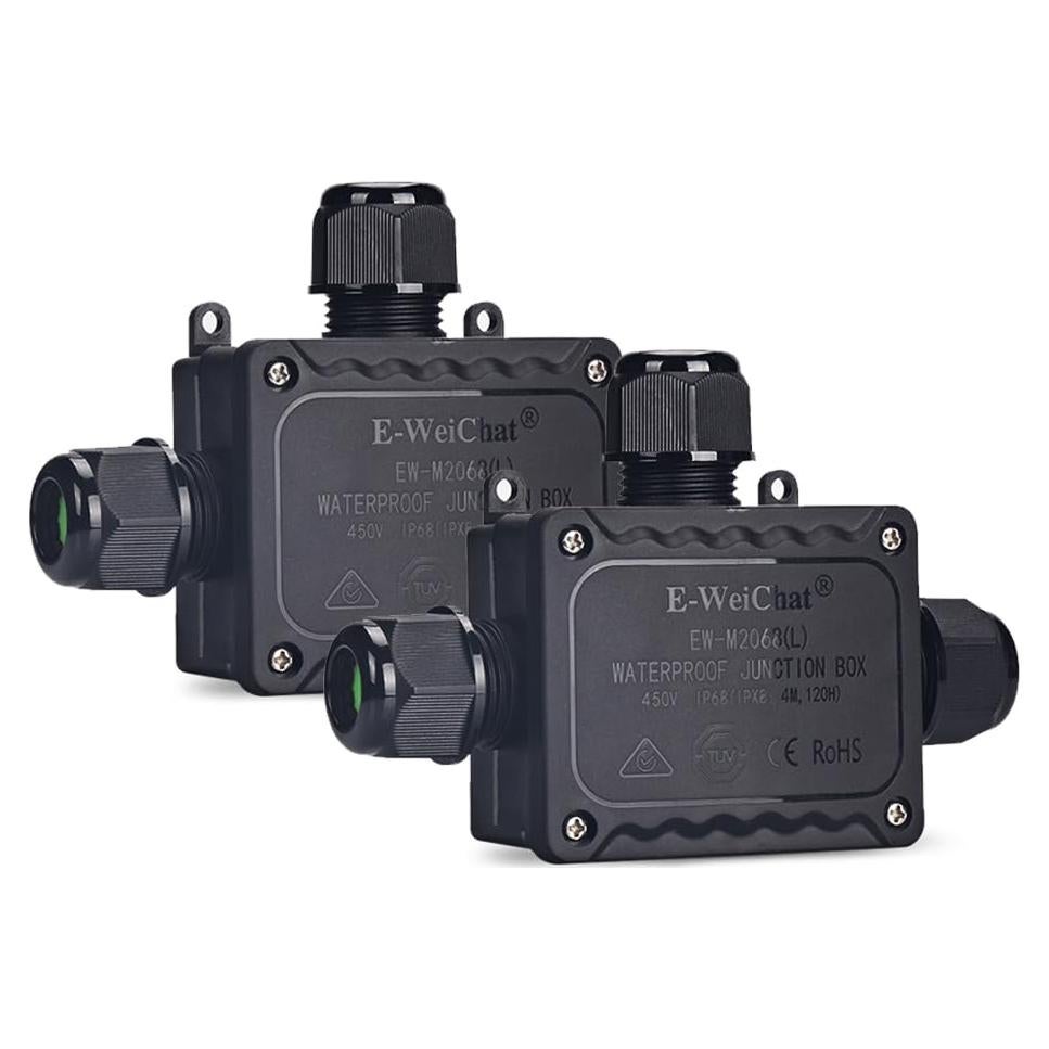 Caja de Conexiones Impermeable QIANZHIYUAN IP68 3 Vías