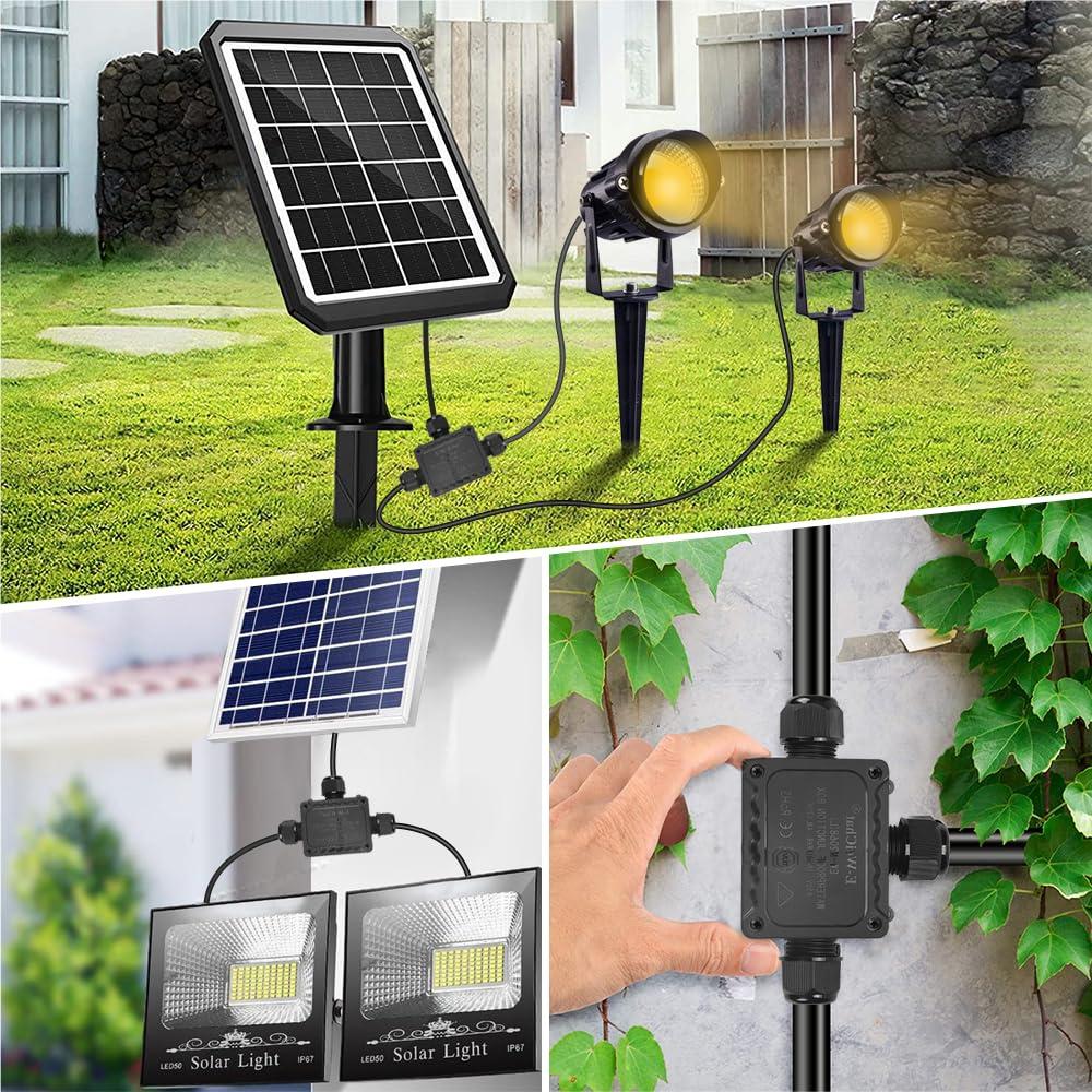 Caja de Conexiones Impermeable QIANZHIYUAN IP68 3 Vías