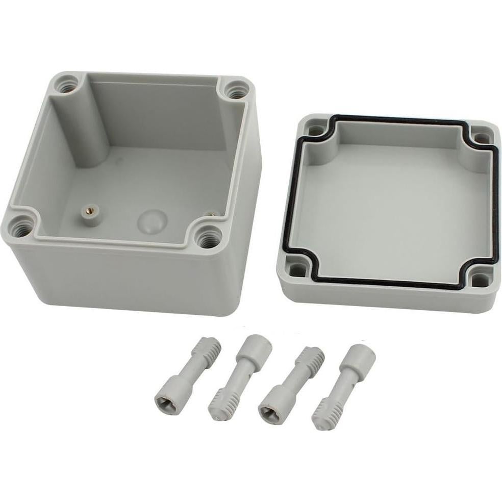 Caja de Proyecto Eléctrico YXQ IP65 100x100x75mm Gris