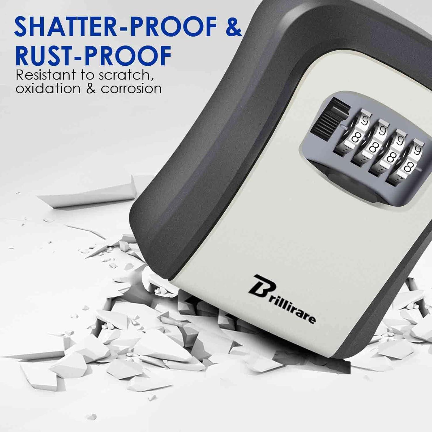 Caja de Llave con Cerradura Brillirare 4 Dígitos Impermeable