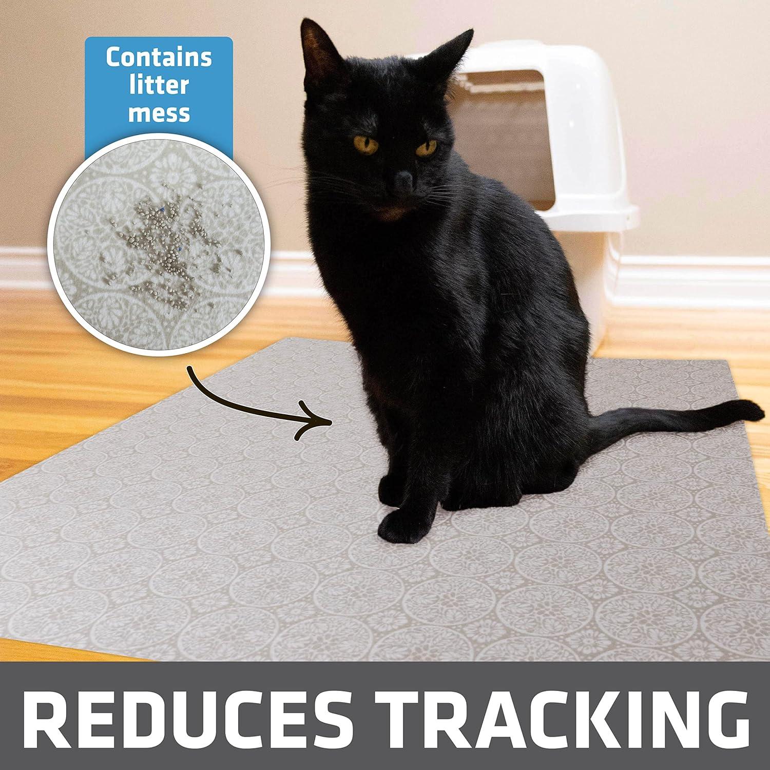 Alfombrilla para Gato Drymate 74x91 cm Impermeable Absorbente