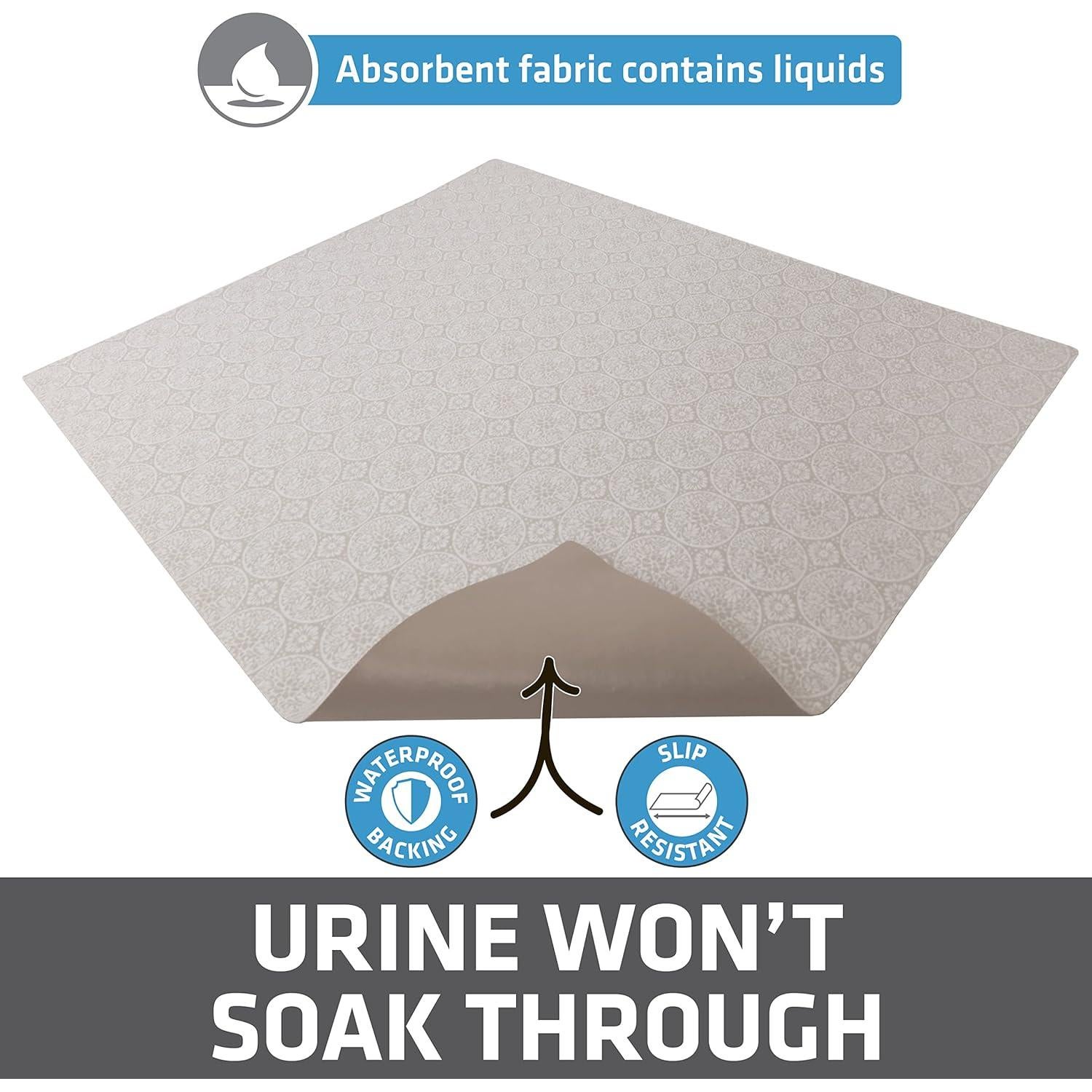 Alfombrilla para Gato Drymate 74x91 cm Impermeable Absorbente