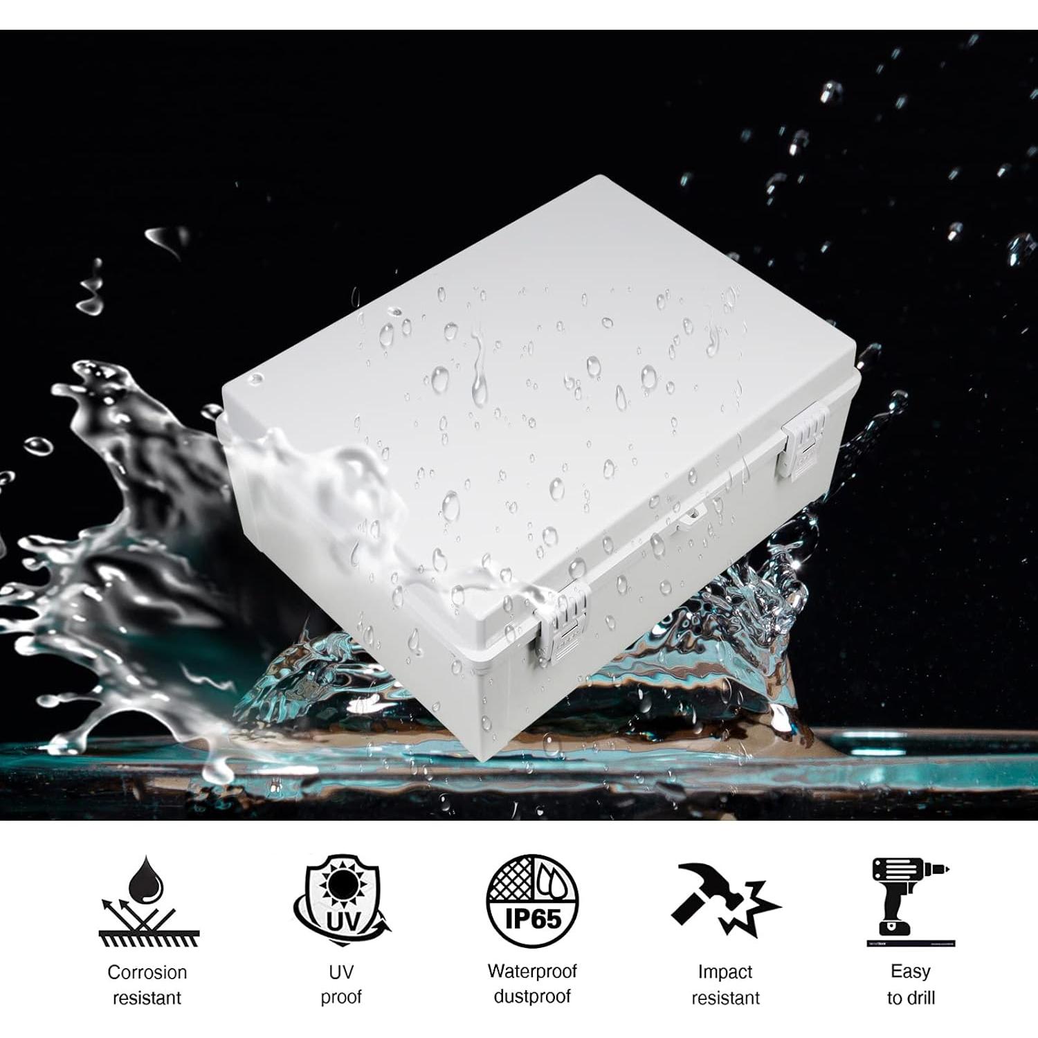 Caja de Conexiones Impermeable Sunnyglade 400x300x180mm