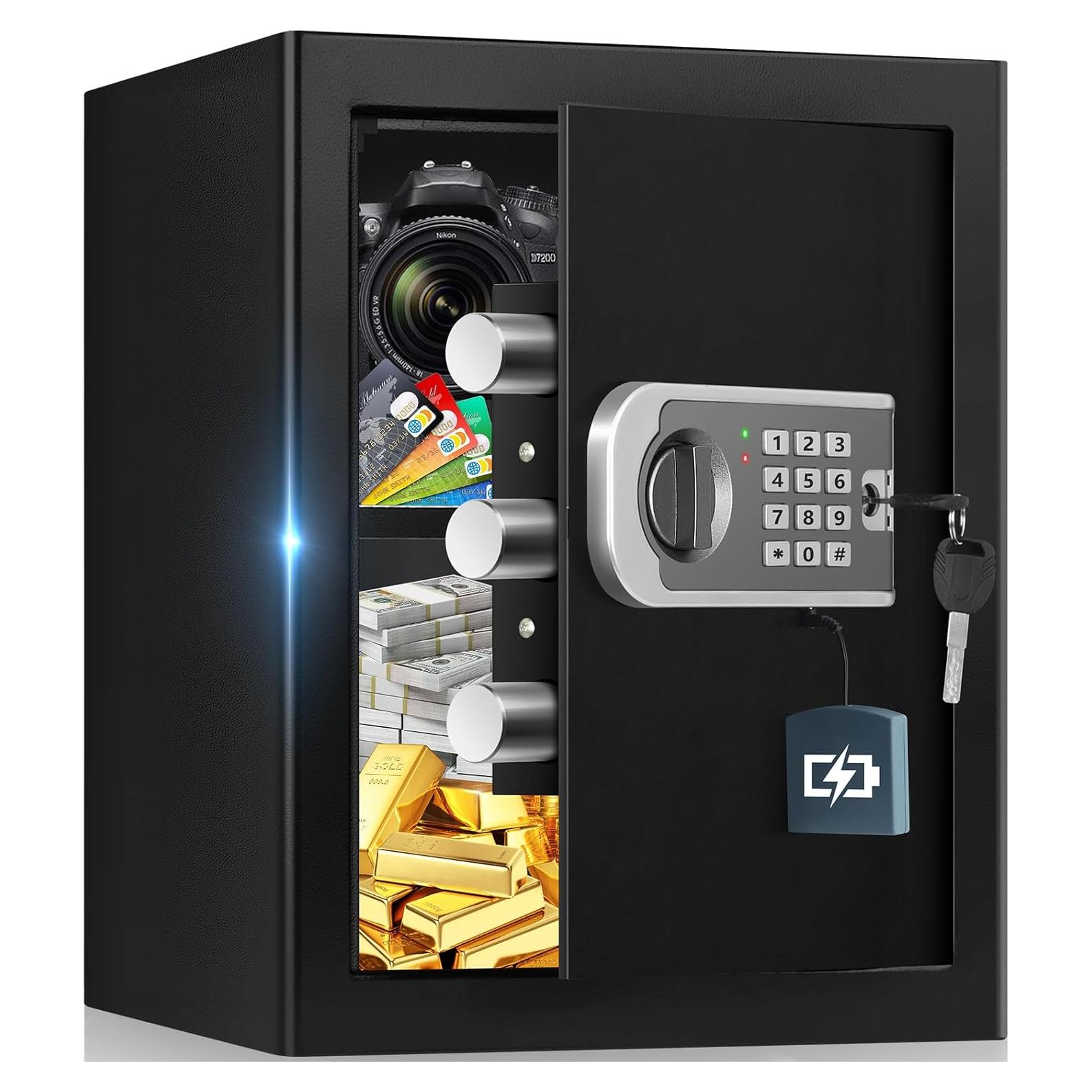 Caja Fuerte FOWORE 1.8 Pies³ A Prueba de Fuego y Agua