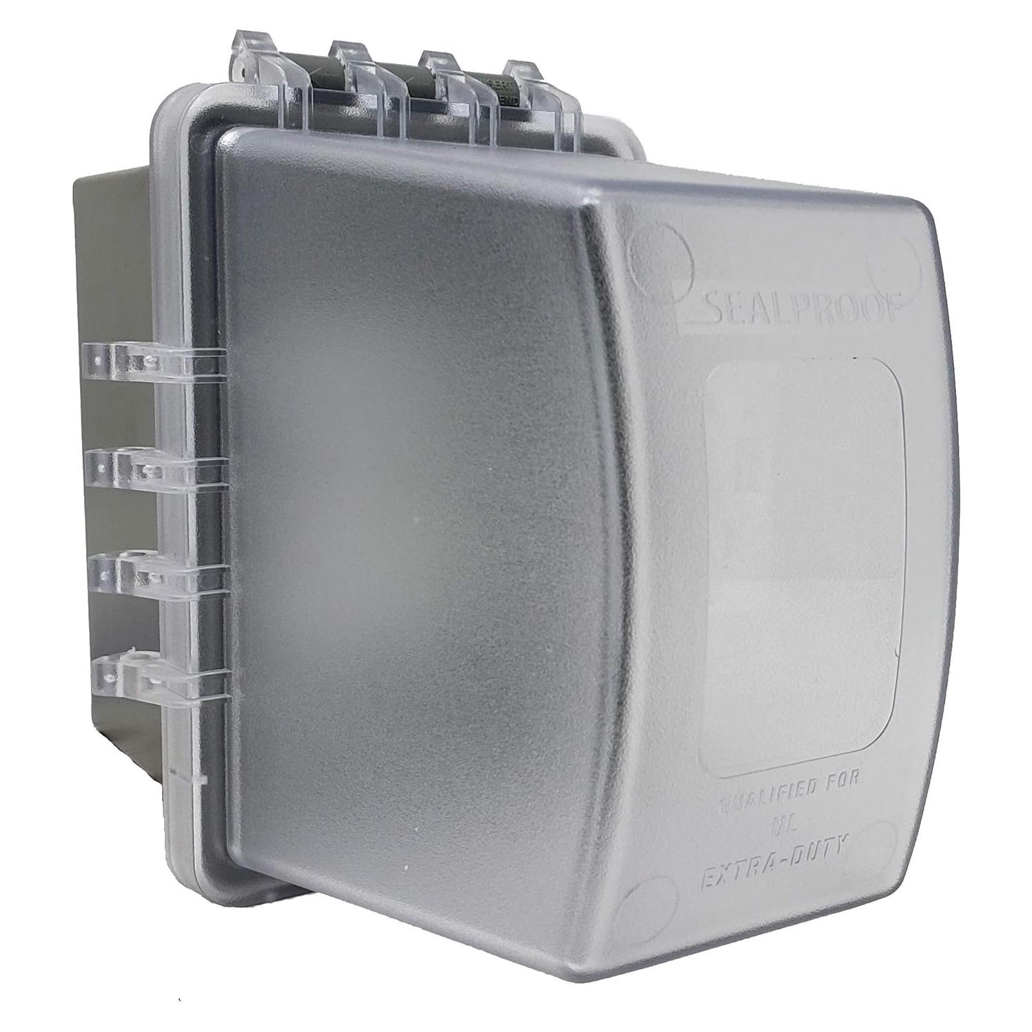 Cubierta de Salida Exterior Profunda Sealproof 1 Gang 13,34 cm