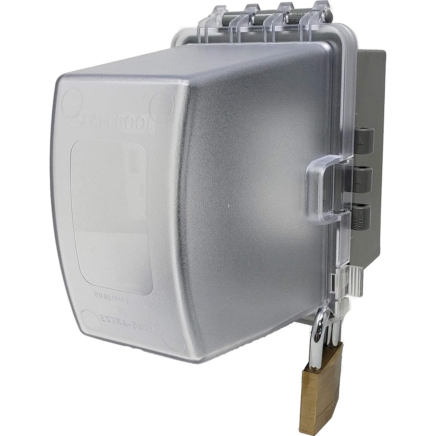 Cubierta de Salida Exterior Profunda Sealproof 1 Gang 13,34 cm