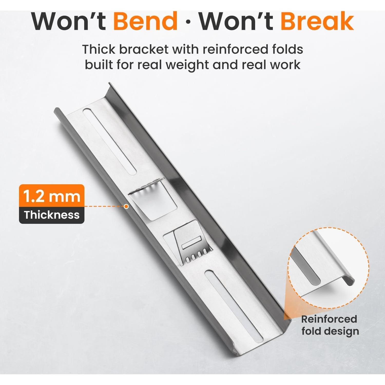 Kits de Montaje en Poste QILIPSU Acero Inoxidable 304 25x5 cm