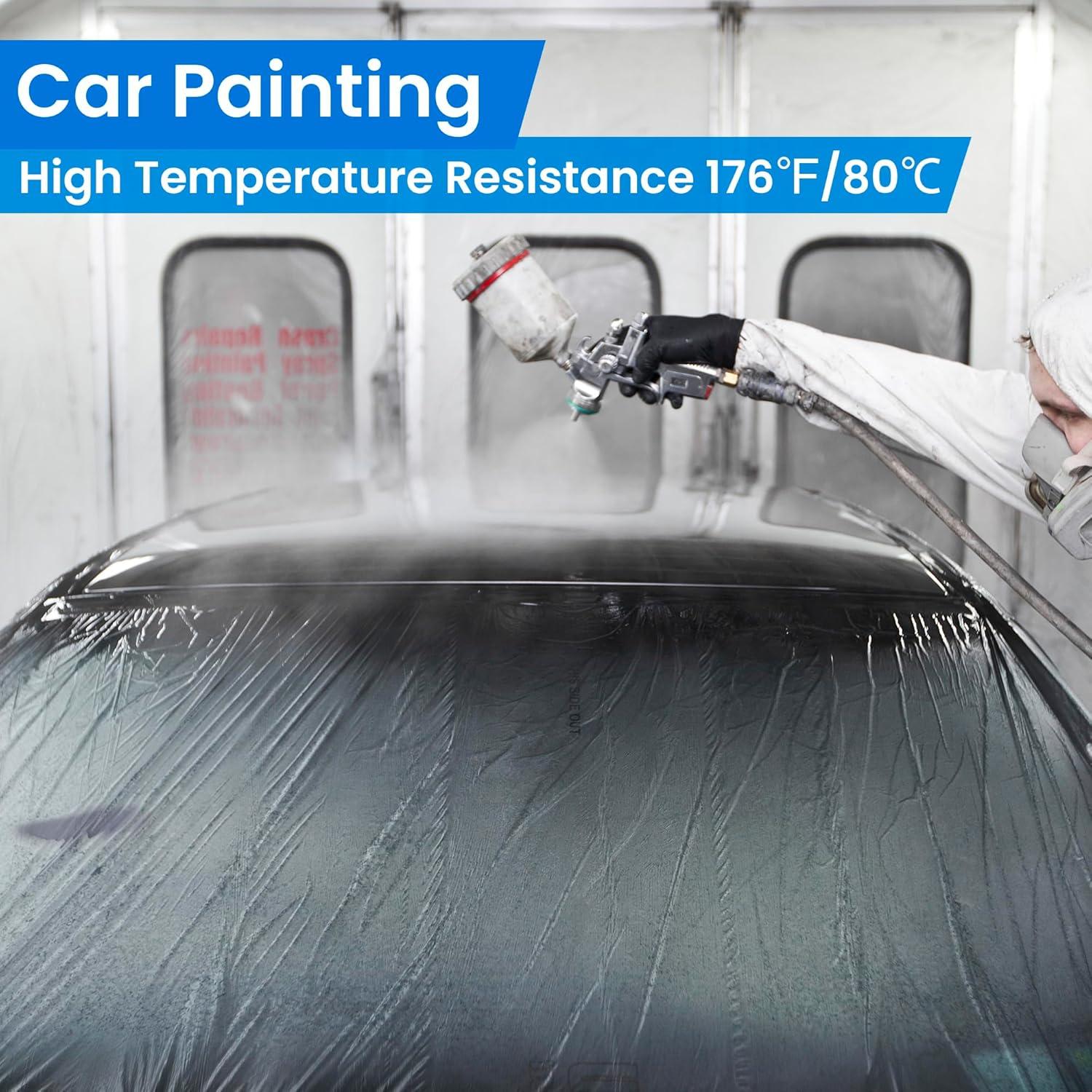 Cinta de enmascarar TAPEBEAR 22x90 pies extra gruesa