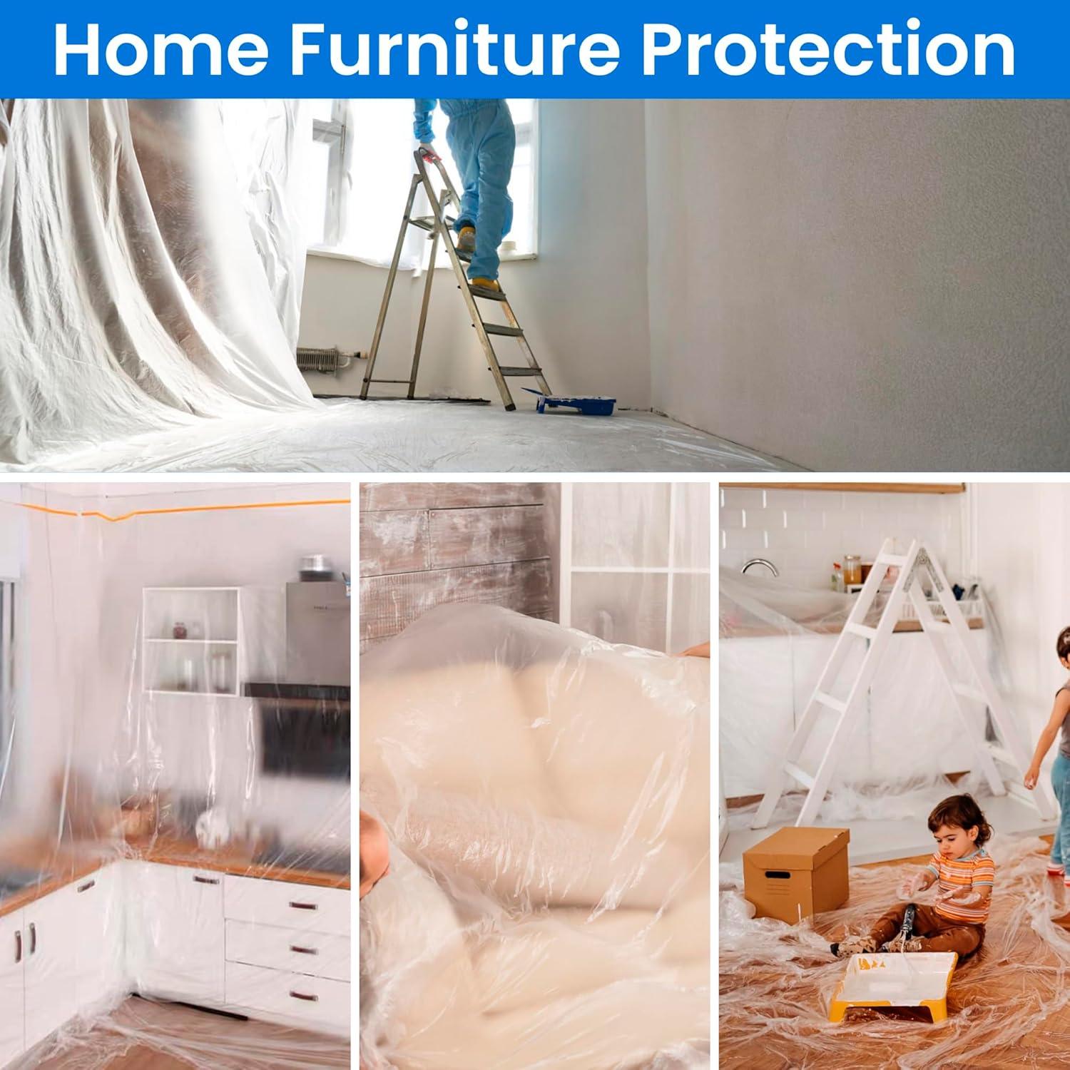 Cinta de enmascarar TAPEBEAR 22x90 pies extra gruesa