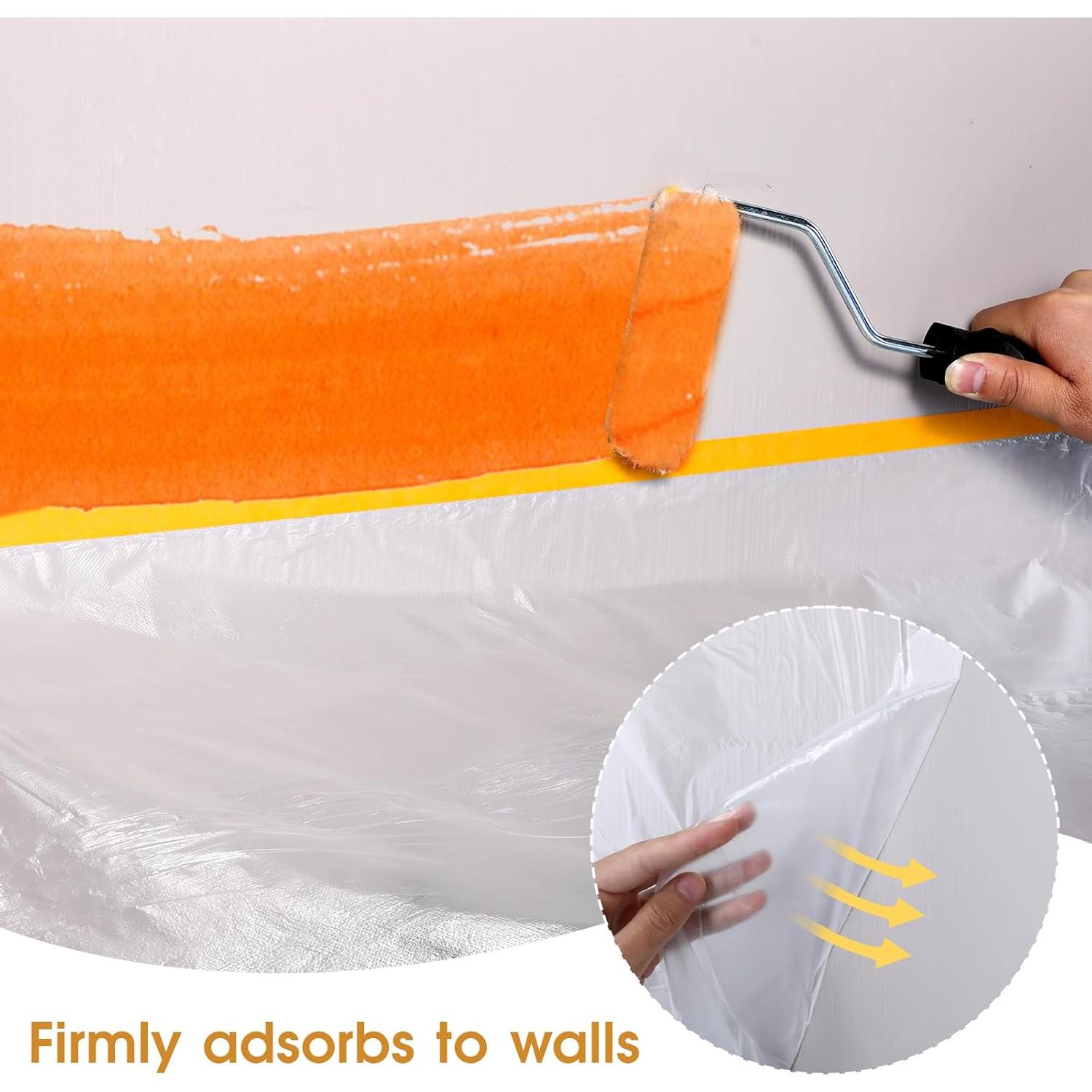 6 Rollos de Película Protectora Adhesiva Bruislard 150cm x 20m