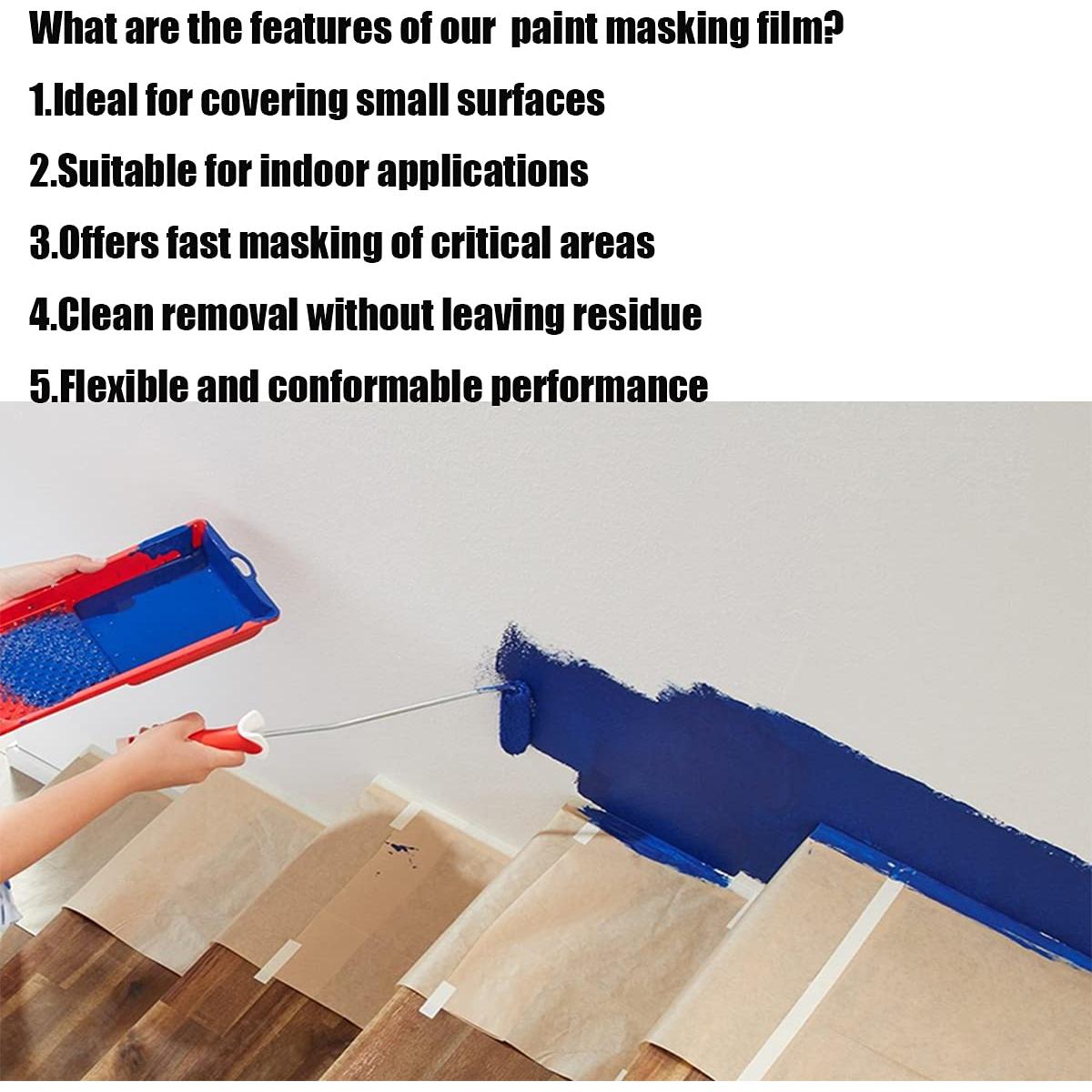 Cinta y Papel de Enmascarar Youwang 50,8 cm x 27,43 m