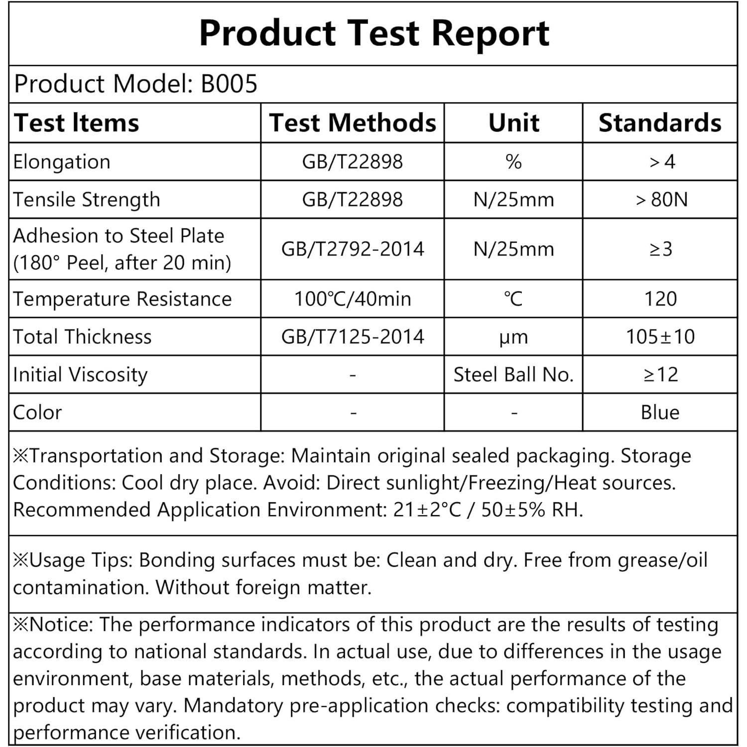 10 Rollos de Cinta de Pintor Azul 5 cm x 50 m SEBETOW