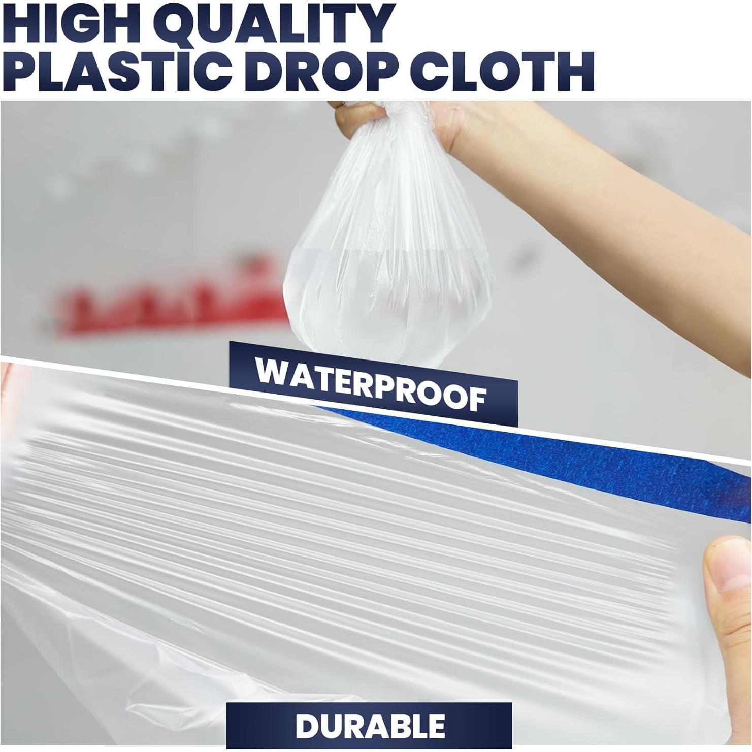 Cinta de Pintor con Plástico ADHES 27,43 m 3 Tamaños