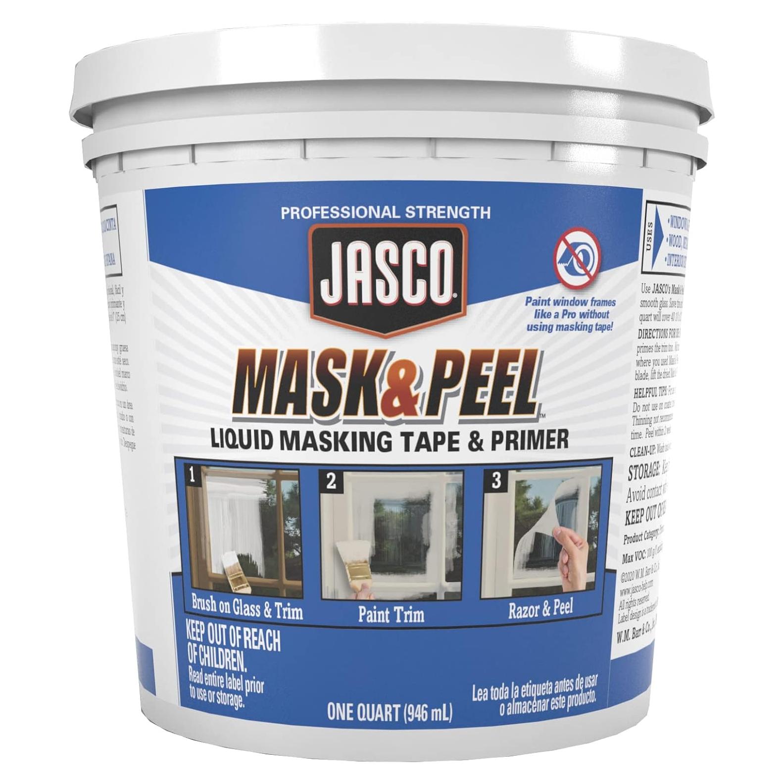 Jasco Máscara Líquida y Pelar 1 Cuarto - Pintura Profesional