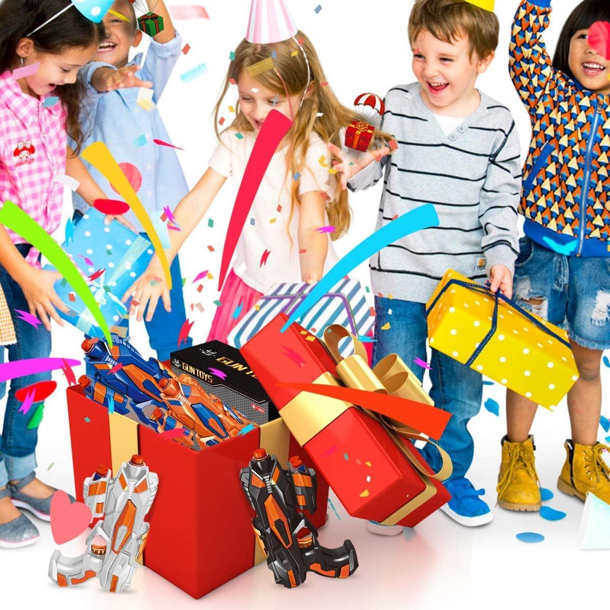 Pistolas Blaster POKONBOY 4 en 1 con 80 Dardos de Espuma