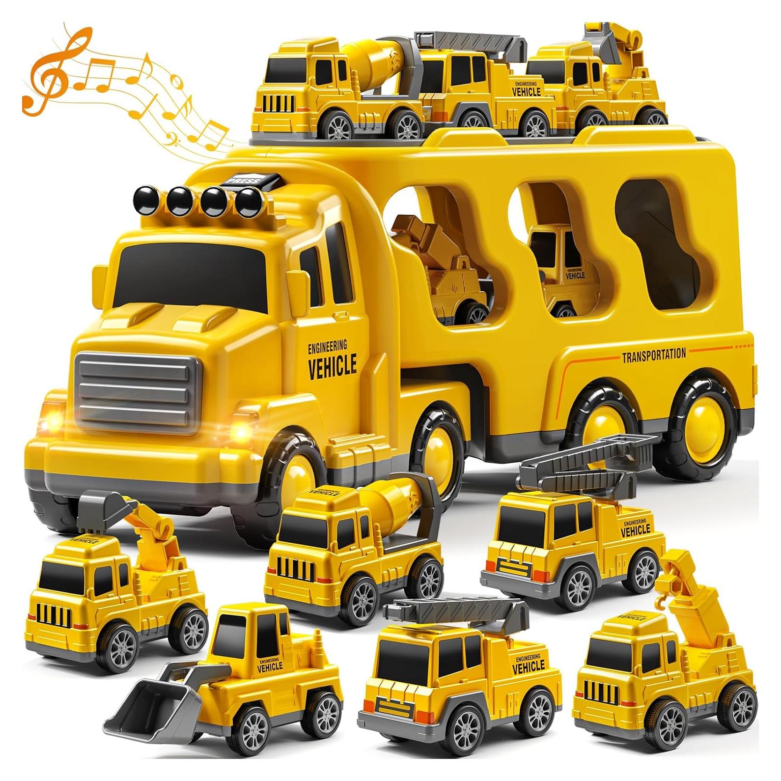 Camión de Construcción 7 en 1 JUKUDAHU para Niños