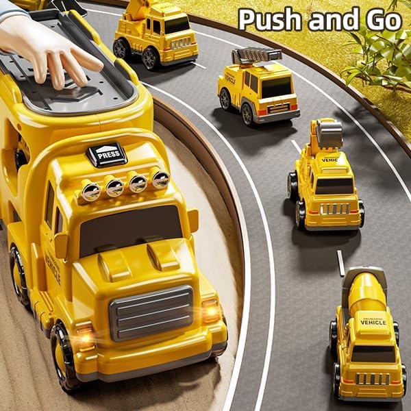 Camión de Construcción 7 en 1 JUKUDAHU para Niños