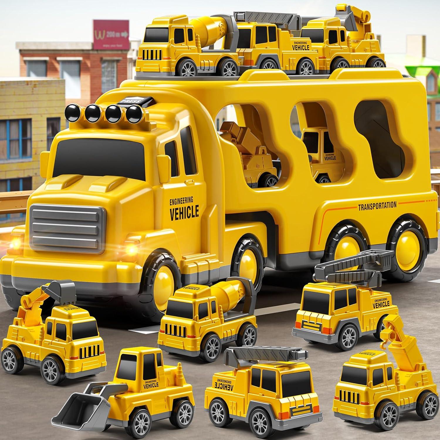 Camión de Construcción 7 en 1 JUKUDAHU para Niños