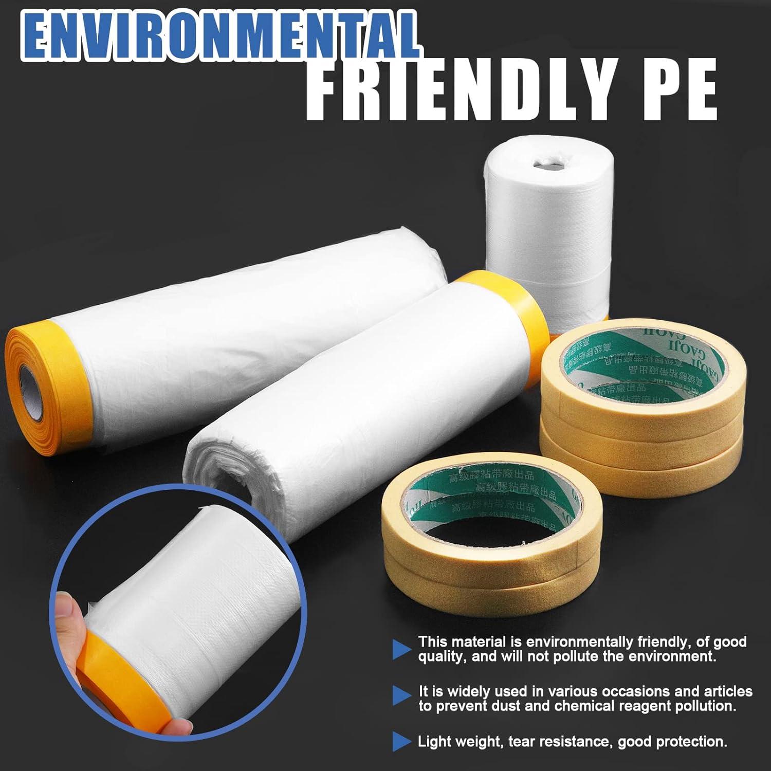 Conjunto de Cinta y Cubierta Glarks 8 Piezas para Pintura