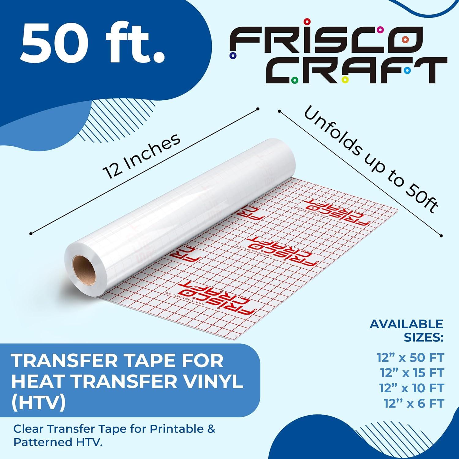 Cinta de Transferencia Frisco Craft 30,48 x 15,24 m HTV