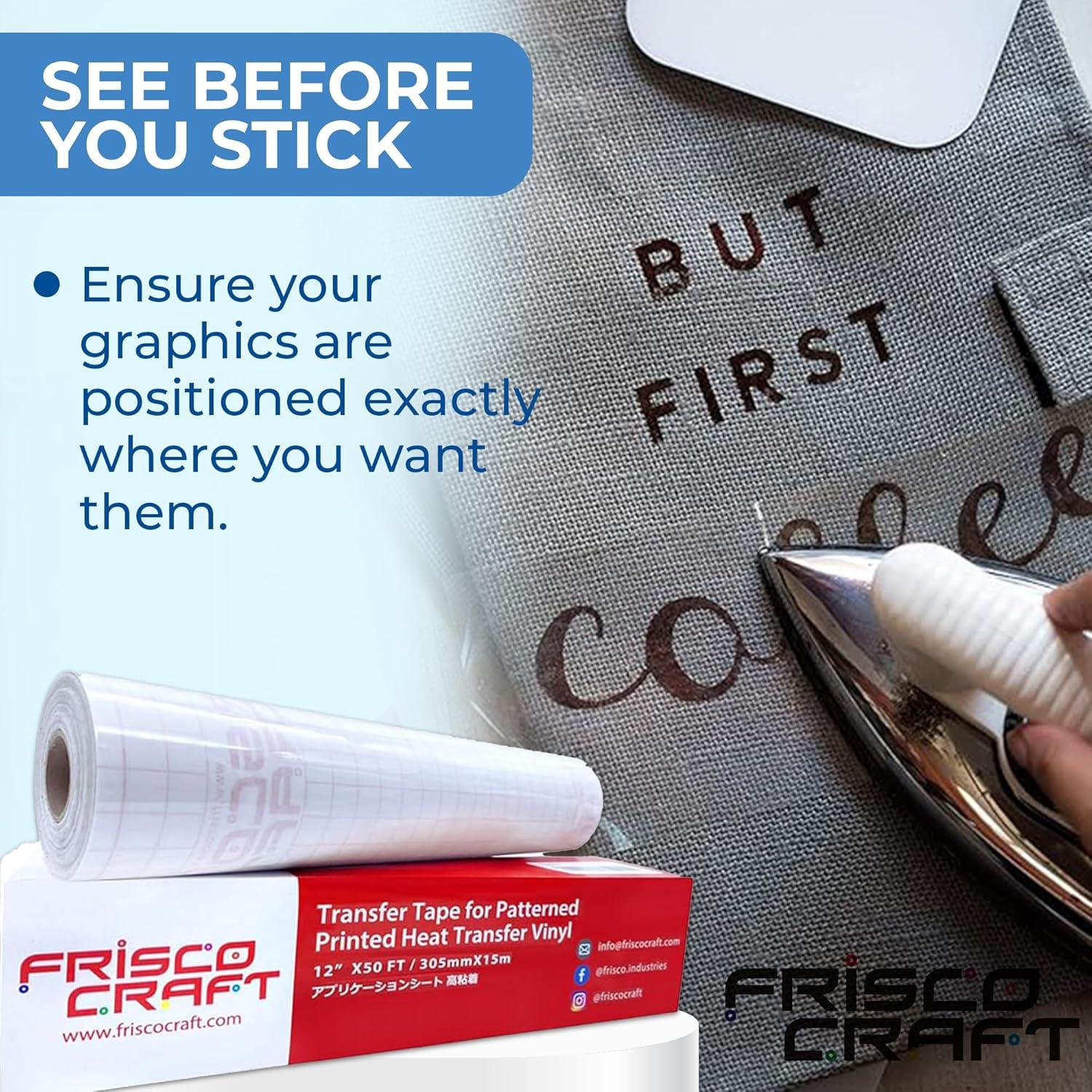 Cinta de Transferencia Frisco Craft 30,48 x 15,24 m HTV