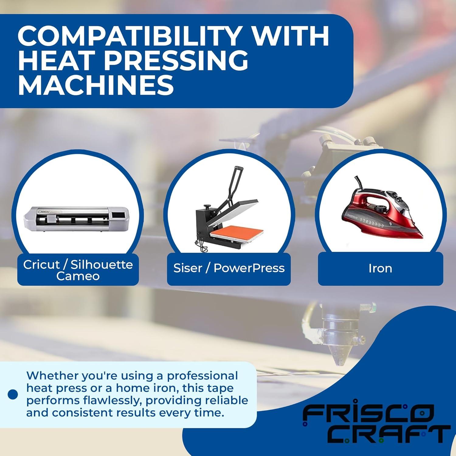 Cinta de Transferencia Frisco Craft 30,48 x 15,24 m HTV