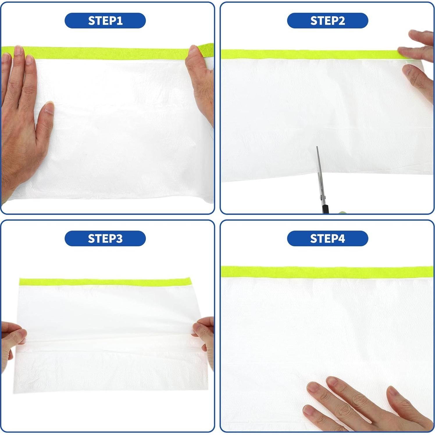 Kit de papel enmascarador ACROPIX 2000x55cm 3 rollos