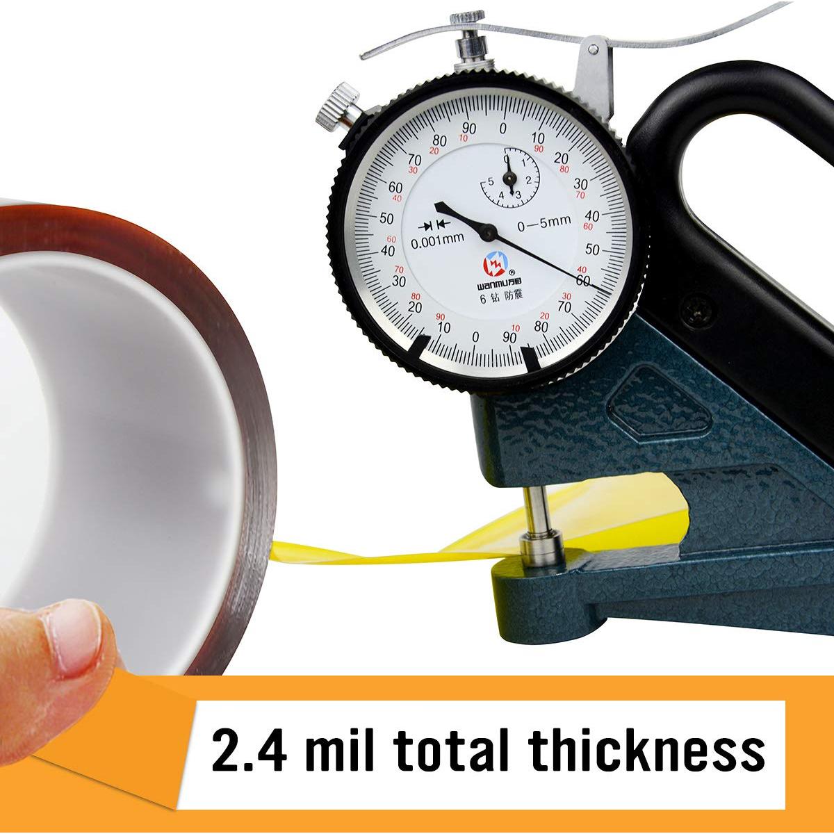 Cinta Kapton Alta Temperatura Hxtape 25mm x 33m