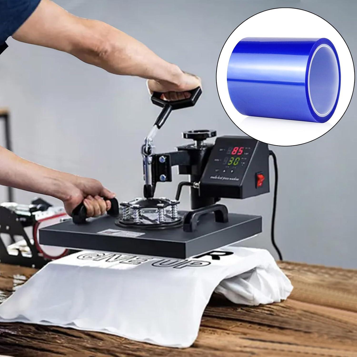 Cinta de Alta Temperatura BOMEI PACK 100mm x 33m Azul