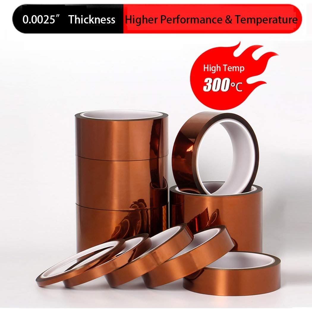 Cinta adhesiva poliimida APT 3" x 33 m alta temperatura