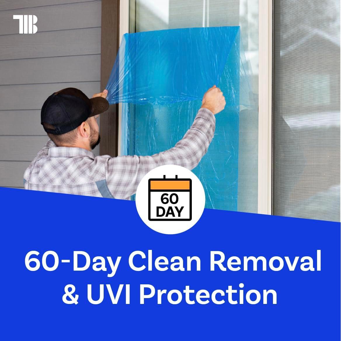 Película Protectora para Ventanas TapeManBlue 21x182,88m