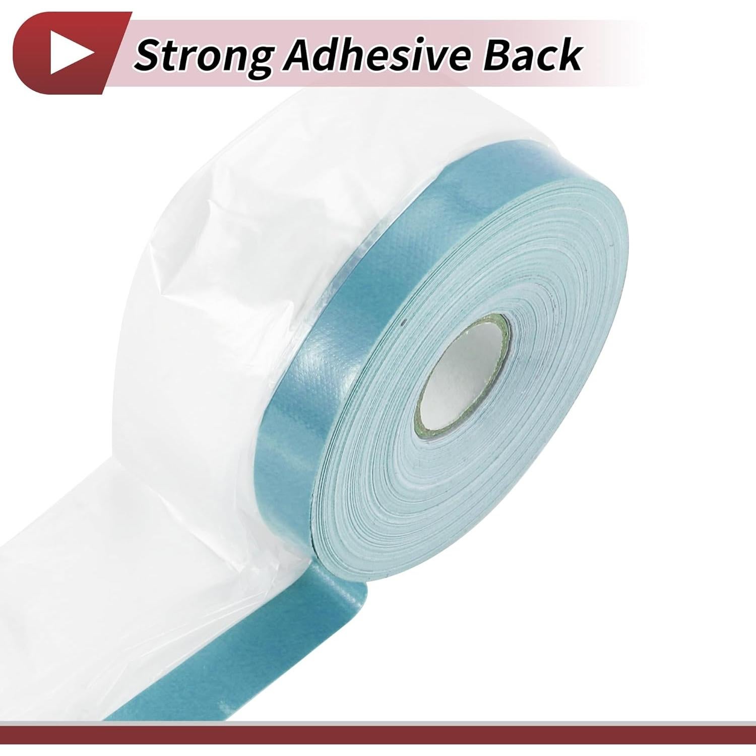 Rollo de Película de Enmascarar HEROFFIX 2500x100cm Azul/Blanco