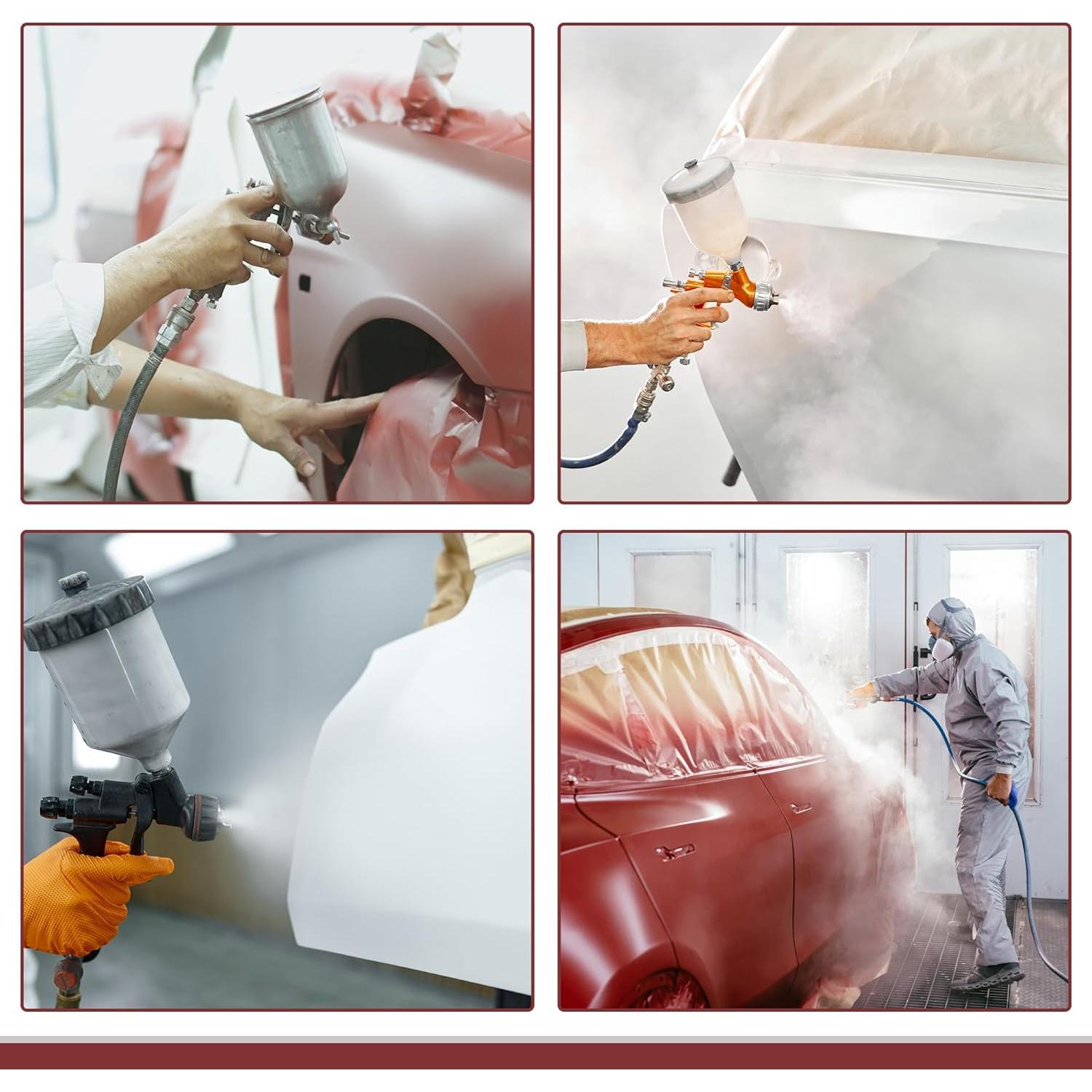 Rollo de Película Plástica de Pintura HEROFFIX 2500x100cm