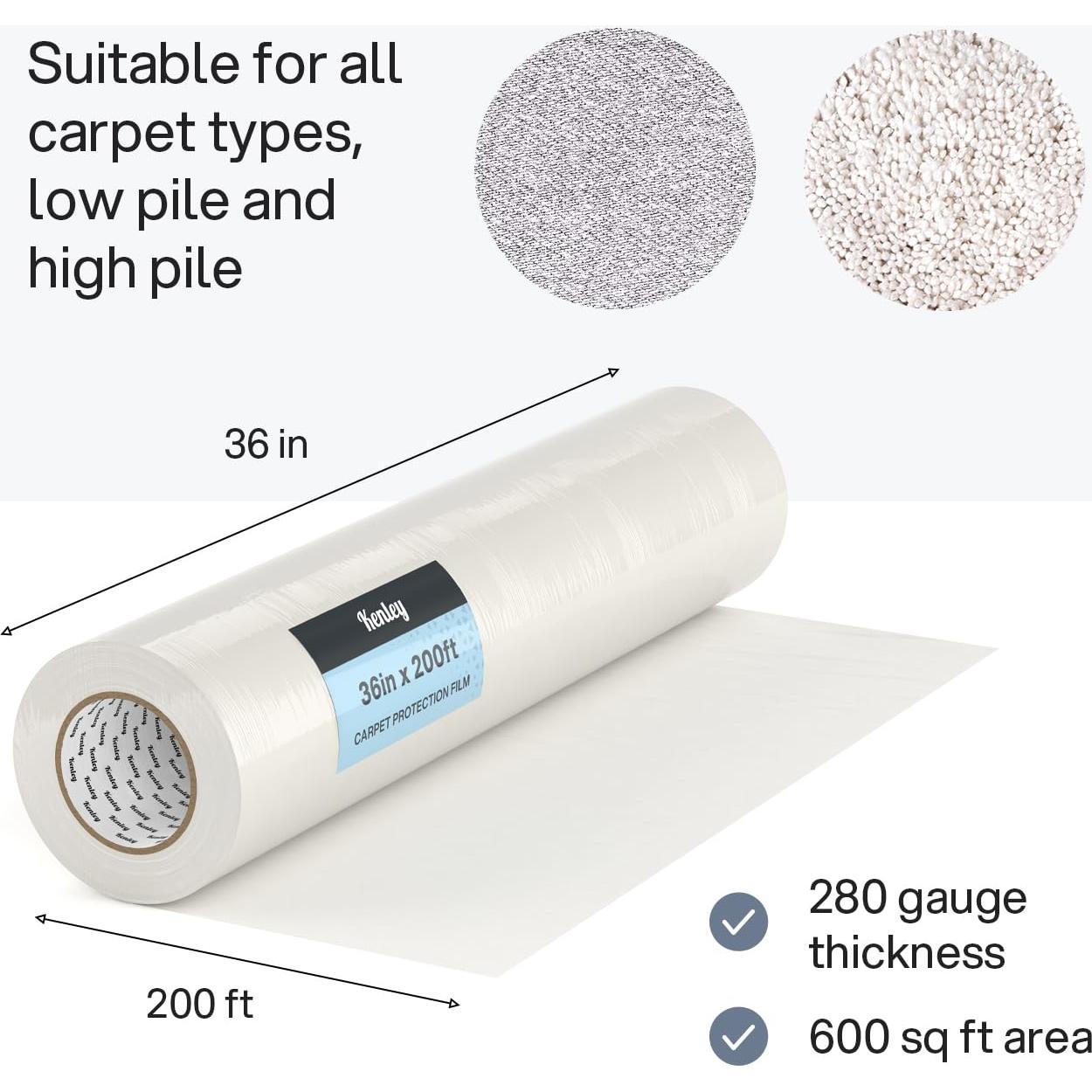 Película Protectora para Alfombra Kenley 609,6x91,4cm