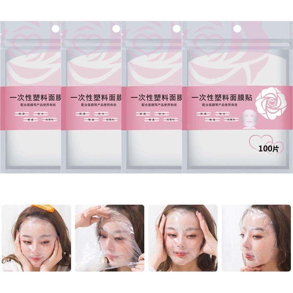 400 Máscaras Faciales Desechables FOMIYES 26x25cm Hidratantes