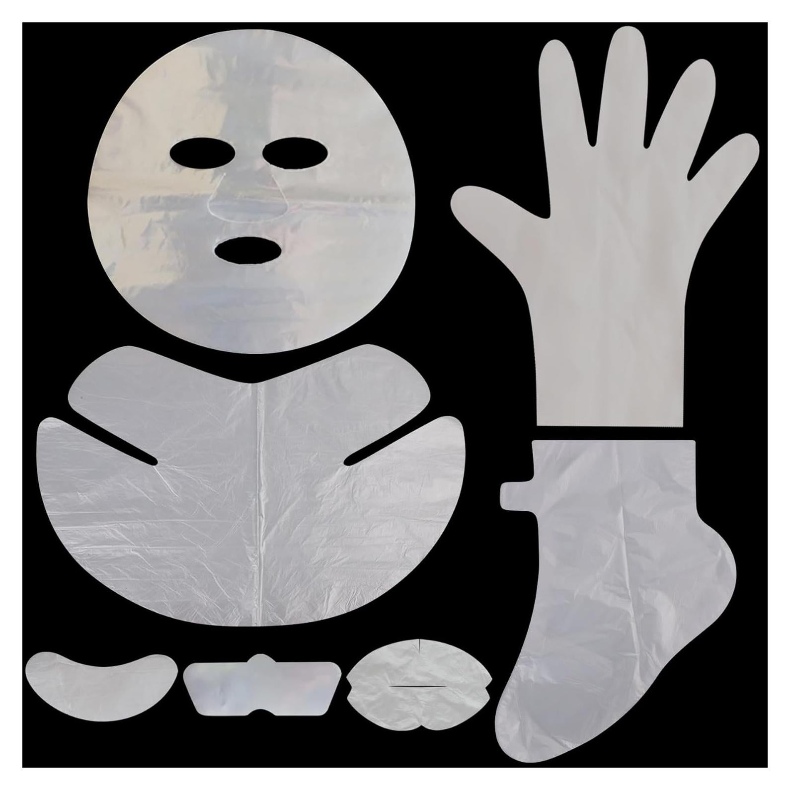 GELMAY 700PCS Máscaras Faciales Desechables Hidratantes