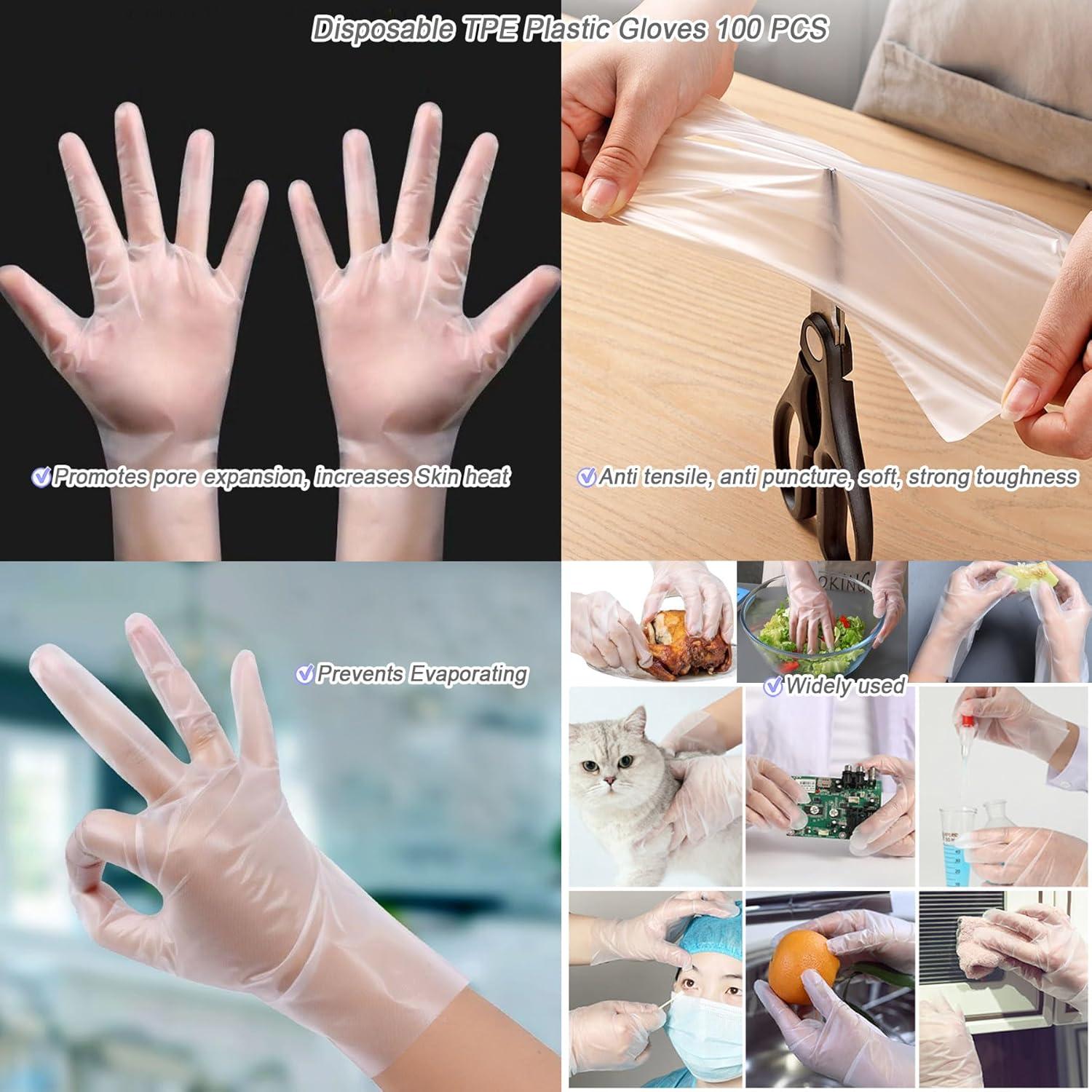 GELMAY 700PCS Máscaras Faciales Desechables Hidratantes